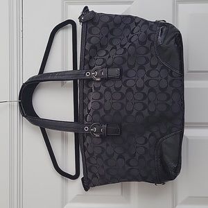 AUTHENTIC Coach large black bag